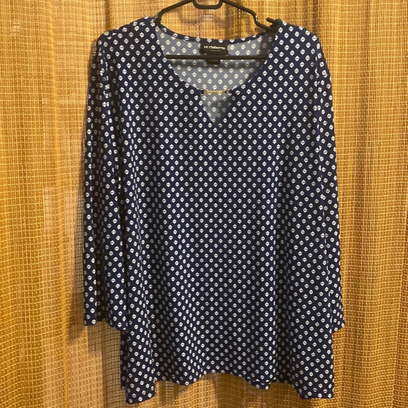 Liz, Clairborne Blouse 2X - Picture 2 of 5